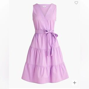 J. Crew Factory Purple Sleeveless Dress